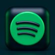 Badge Verified by Spotify para artistas humanos vs música gerada por IA