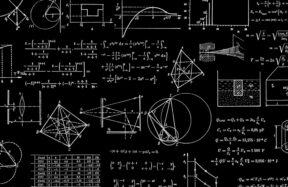 Representação abstrata de descobertas científicas da IA da OpenAI em matemática, computação e física